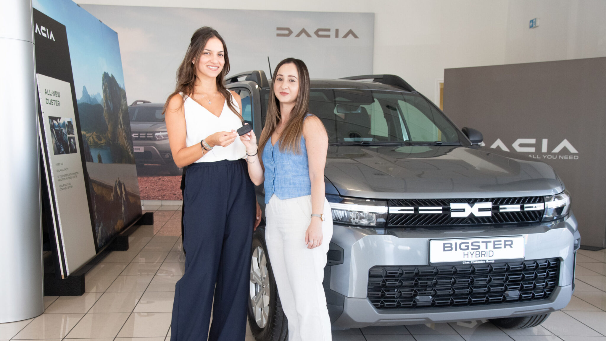 Ένα ολοκαίνουργιο Dacia Bigster ήταν το μεγάλο έπαθλο του “The Louis Night Show”