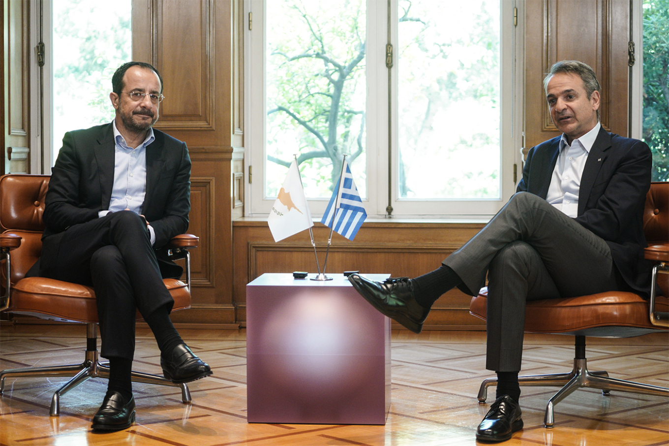 Στήριξη Μητσοτάκη σε Χριστοδουλίδη: Σημαντική κινητικότητα στο Κυπριακό, ο συντονισμός μας πιο επίκαιρος από ποτέ