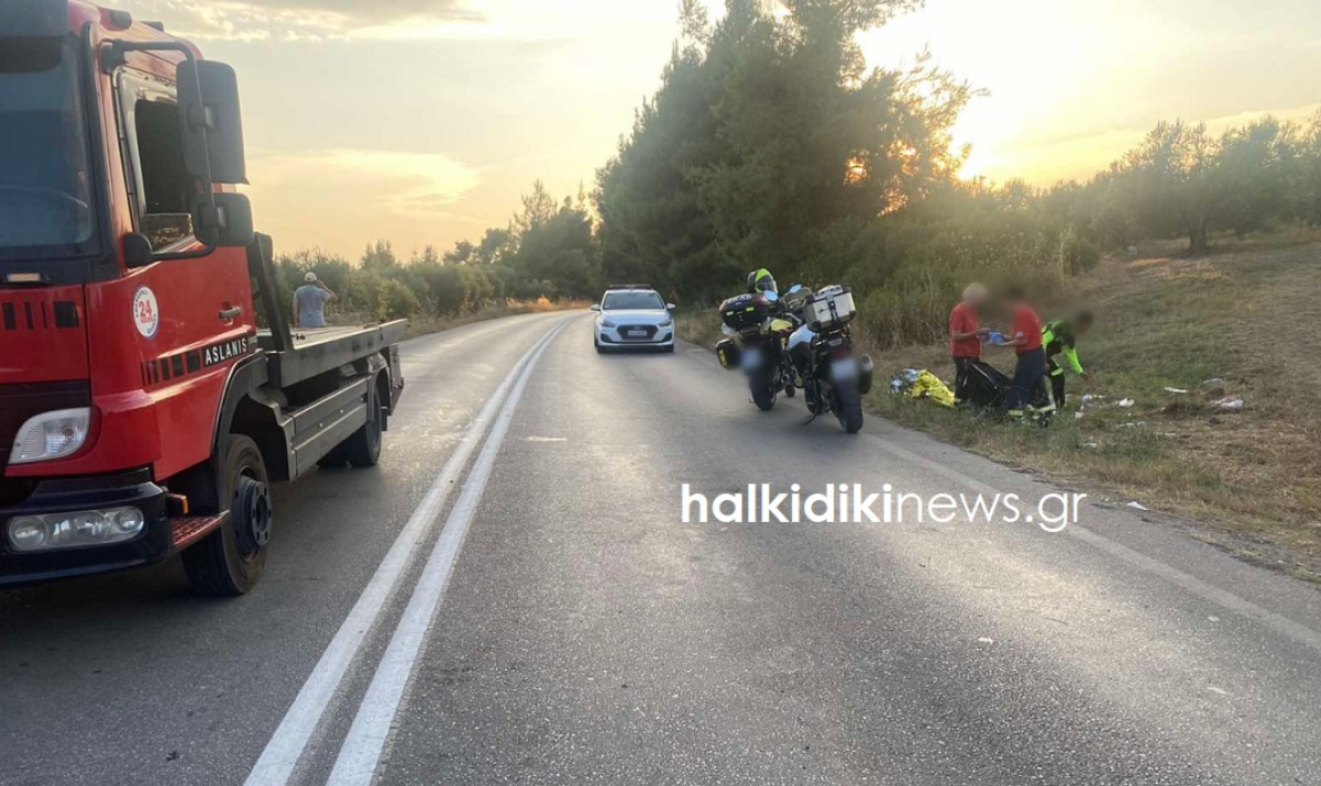 Τρεις οι νεκροί από το σφοδρό τροχαίο στη Χαλκιδική: Κατέληξε και ο πατέρας μετά την σύζυγο και το βρέφος τους