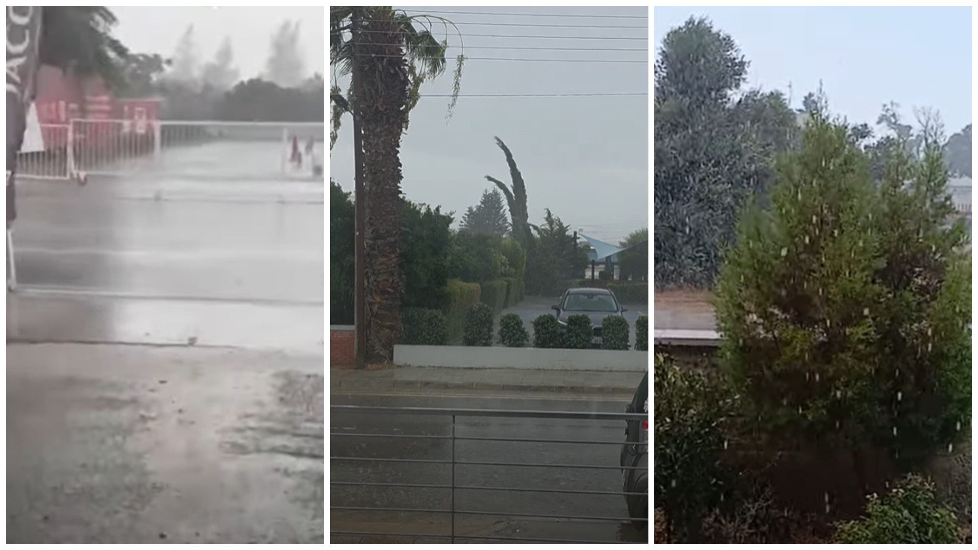 ΒΙΝΤΕΟ: Καλοκαιρινές μπόρες σε περιοχές του εσωτερικού
