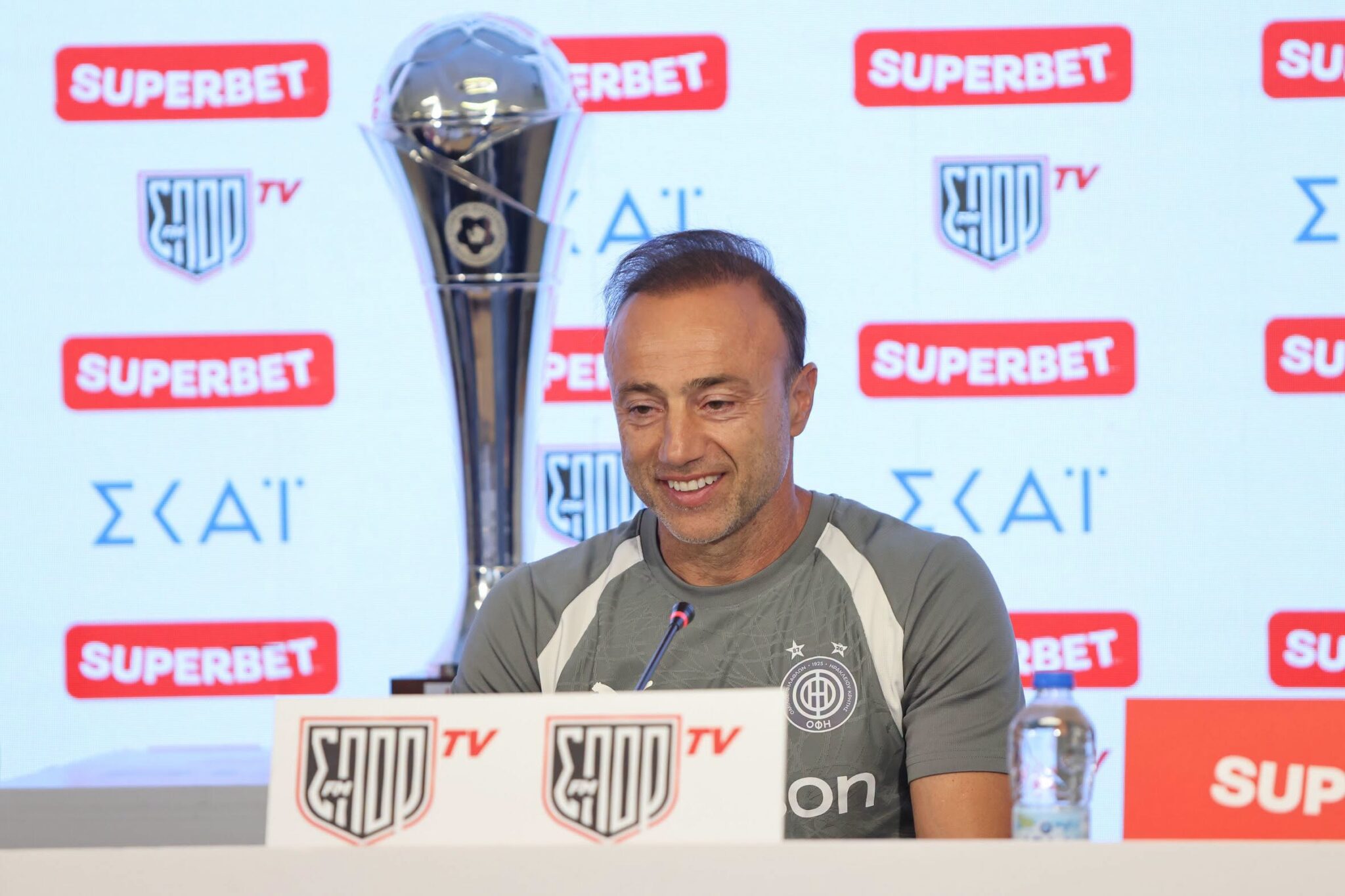 Νίκολιτς: «Δεν είναι πρόβα για το Champions League o τελικός του Superbet Super Cup, καταπληκτικός προπονητής ο Κόντης»