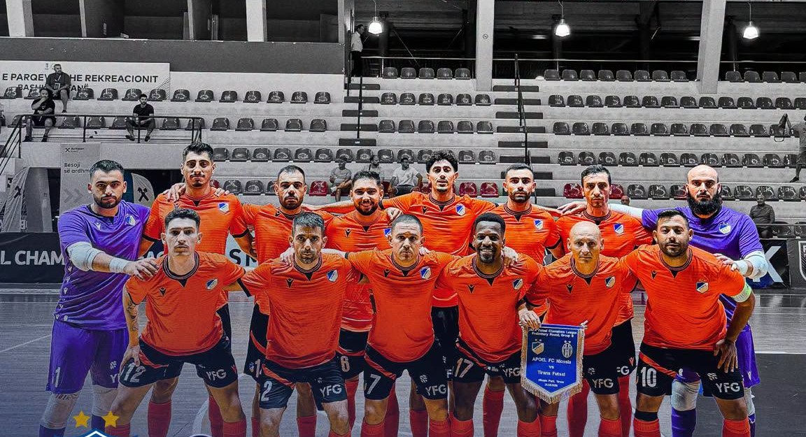 Μεγάλη νίκη για ΑΠΟΕΛ στο UEFA Futsal Champions League