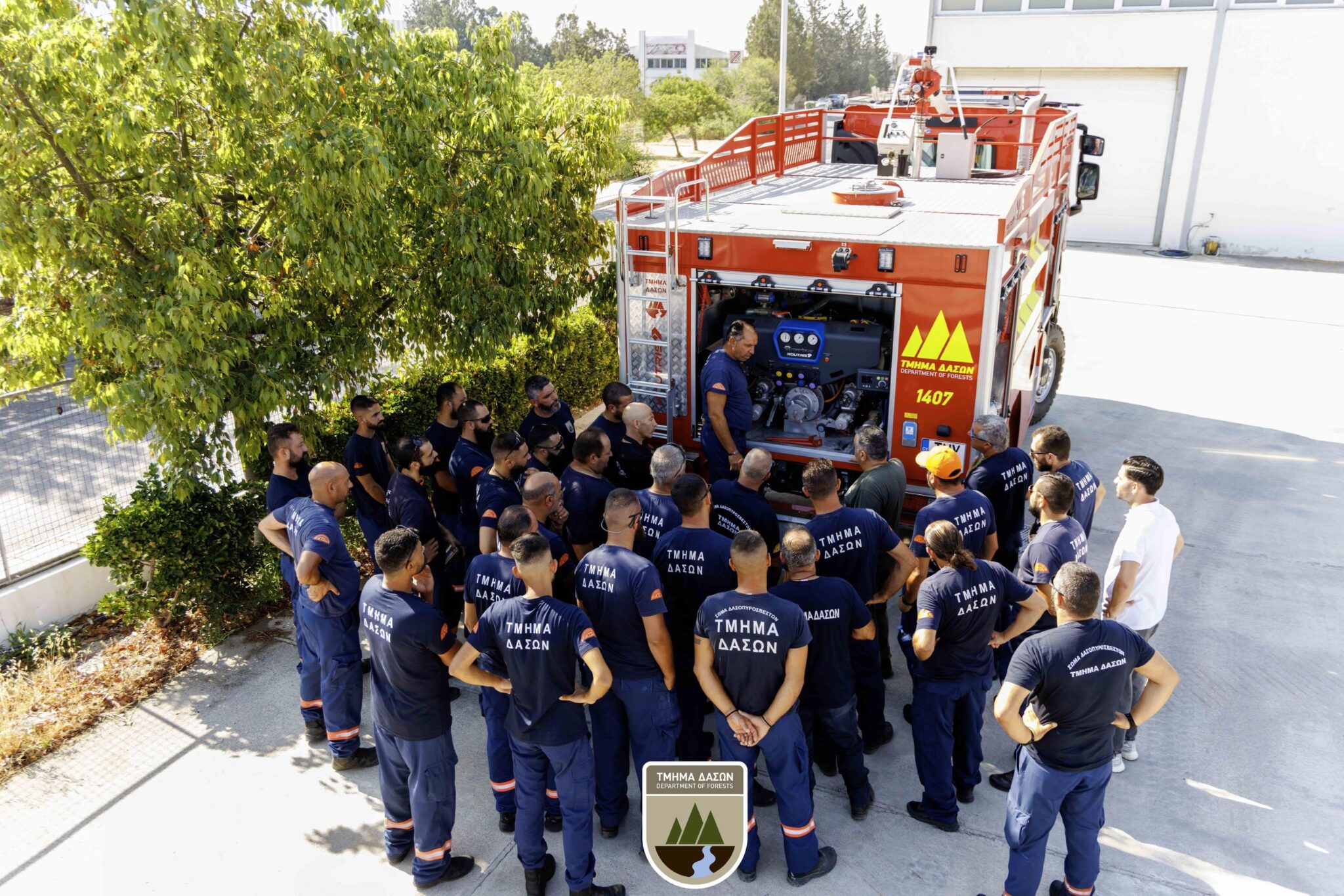 Τμήμα Δασών: Εκπαίδευση στη χρήση των 17 νέων πυροσβεστικών οχημάτων