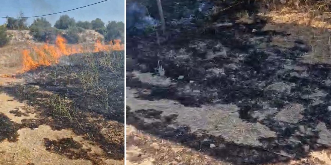 ΒΙΝΤΕΟ: Κινδύνευσε οικία στην Αλάμπρα από φωτιά, δύο δεκάρια έγιναν στάχτη