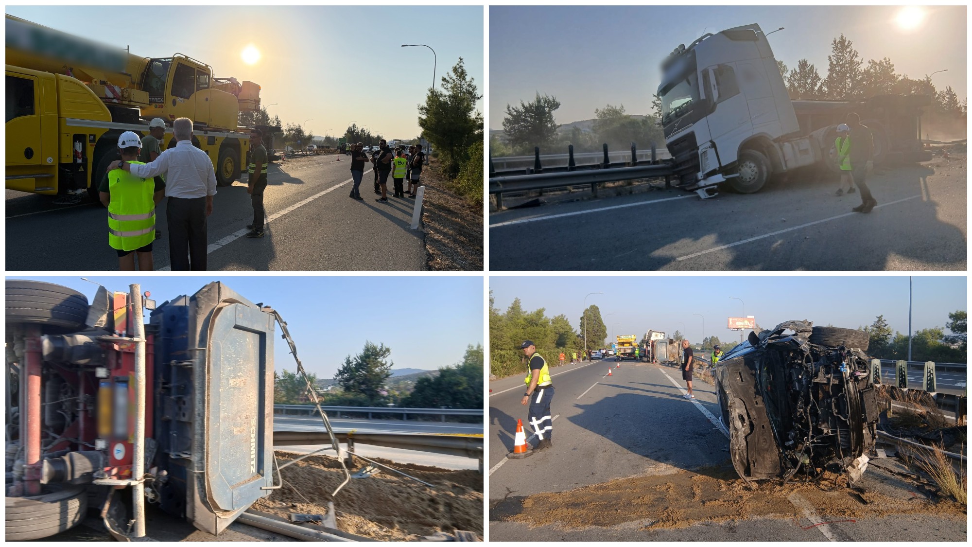 Εφαρμόστηκε το σχέδιο Νέστωρ στο highway: «Η επιχείρηση ολοκληρώθηκε χωρίς να υποστούν σοβαρή ταλαιπωρία οι οδηγοί» λέει το Υπουργείο