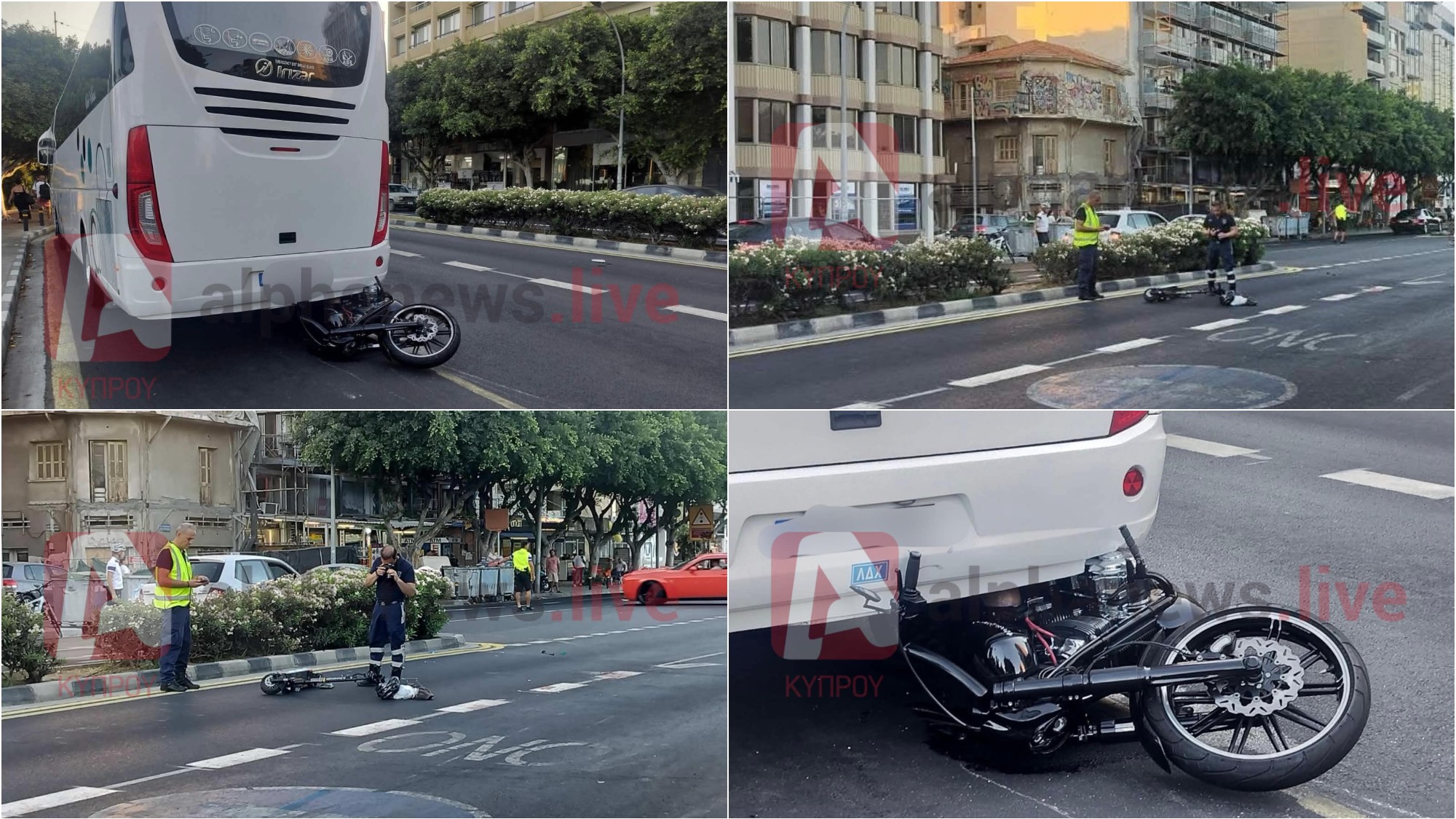 Σοβαρό τροχαίο στη Λεμεσό: Σκούτερ συγκρούστηκε με μοτοσικλέτα, στο νοσοκομείο δύο πρόσωπα (ΦΩΤΟ)