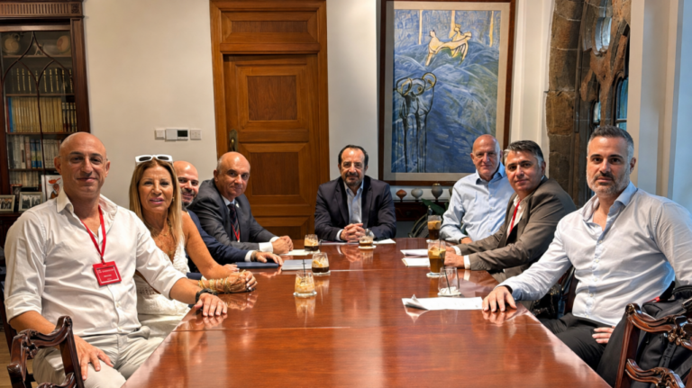 Συνάντηση της ΚΟΚ με τον Πρόεδρο της Κυπριακής Δημοκρατίας, Νίκο Χριστοδουλίδη