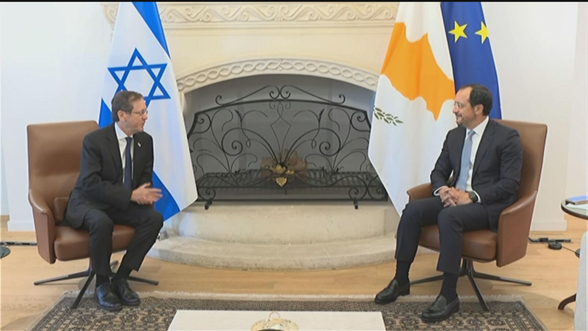 «Δεν είσαι ξένος»: Η θερμή υποδοχή Χριστοδουλίδη στον Χέρτσογκ, το όνειρο και το μήνυμα του Ισραηλινού Προέδρου