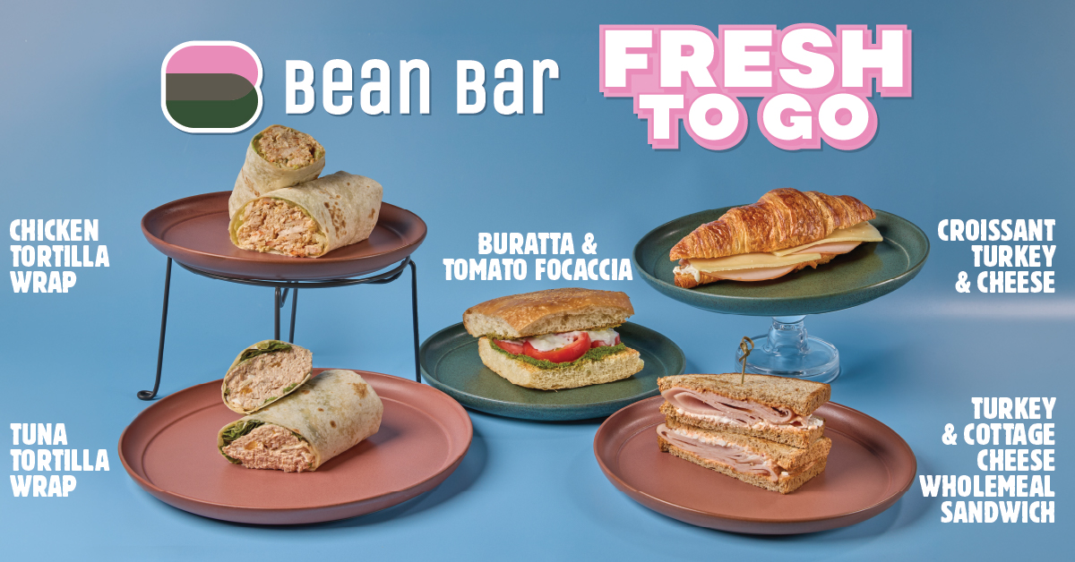 Bean Bar: Υποδέχεται το φθινόπωρο με τα πιο fresh to go sandwiches