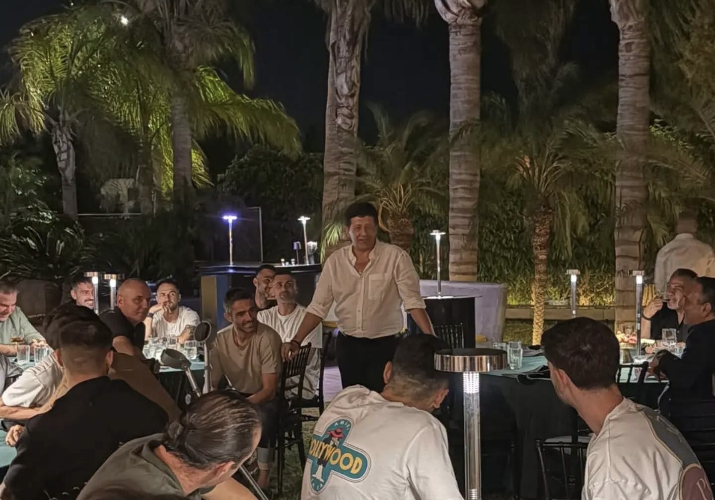 Ολυμπιακός: Δεξιώθηκε την ομάδα στην οικία του ο Πέτρος Σάββα (ΦΩΤΟ)