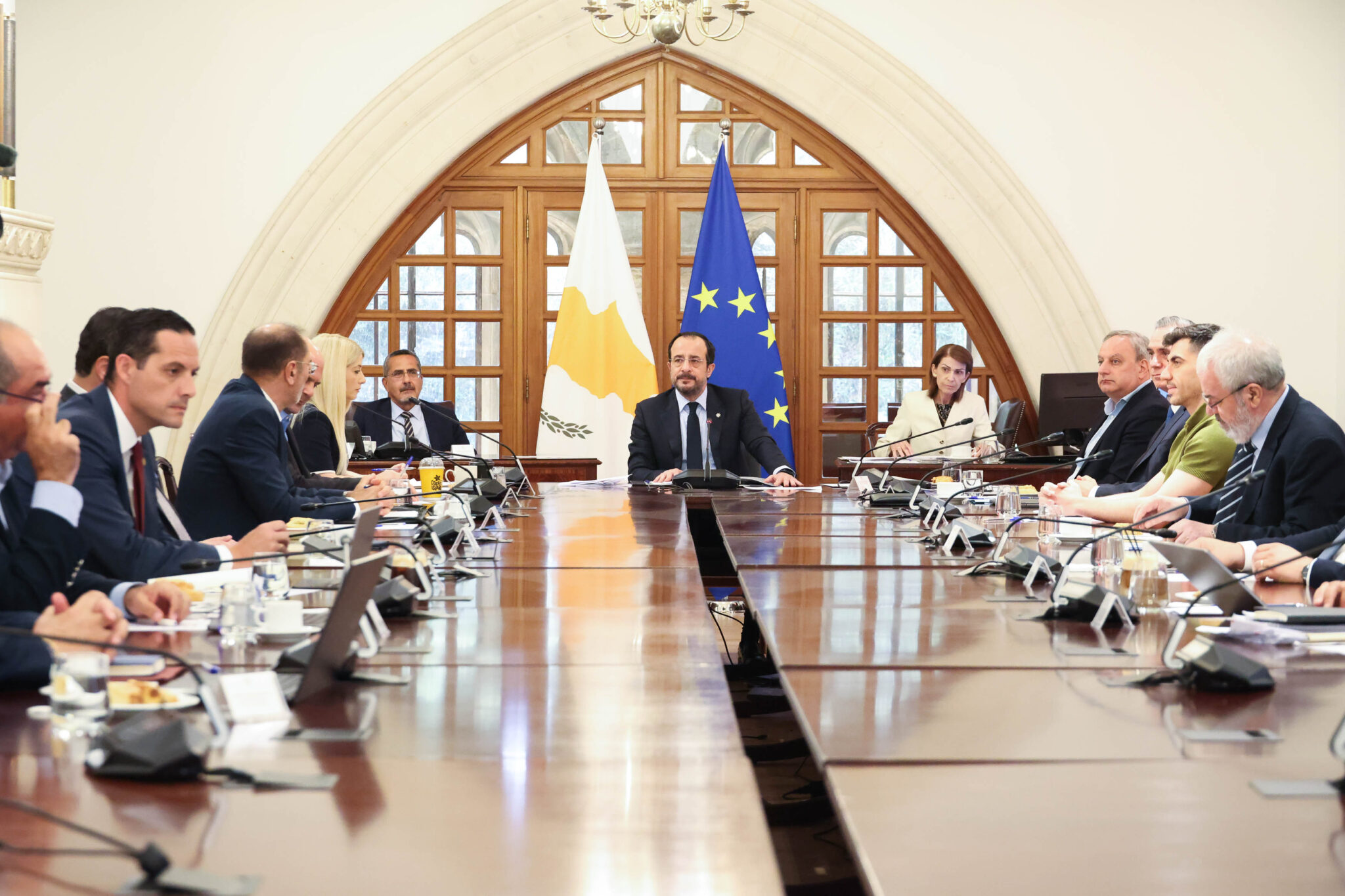 Πρόεδρος Χριστοδουλίδης: Ενημερώνει το Εθνικό Συμβούλιο για τις επαφές του στη Νέα Υόρκη