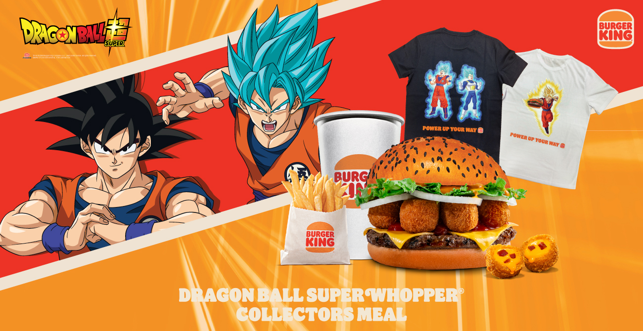 Το Burger King® και η Toei Animation φέρνουν το “Dragon Ball Super” στην Κύπρο με ένα μοναδικό limited-time menu!