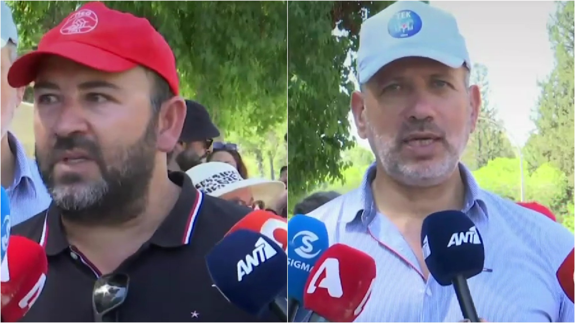 «Τρεις μήνες είναι χωρίς μισθό»: Με πλακάτ και πανό διαμαρτυρήθηκαν οι εκπαιδευτικοί, πώς απαντά η Κυβέρνηση