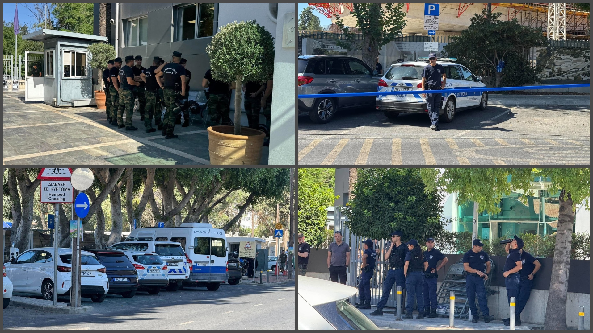 ΦΩΤΟ: Κυνηγοί και περιβαλλοντιστές από τη Βουλή, «αστακός» από την Αστυνομία η περιοχή υπό τον φόβο επεισοδίων