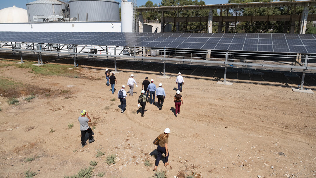 1,6 εκ. kWh ενέργειας από ΑΠΕ θα παράγει ετησίως το Φ/Β σύστημα του σταθμού Επεξεργασίας Λυμάτων Μιας Μηλιάς