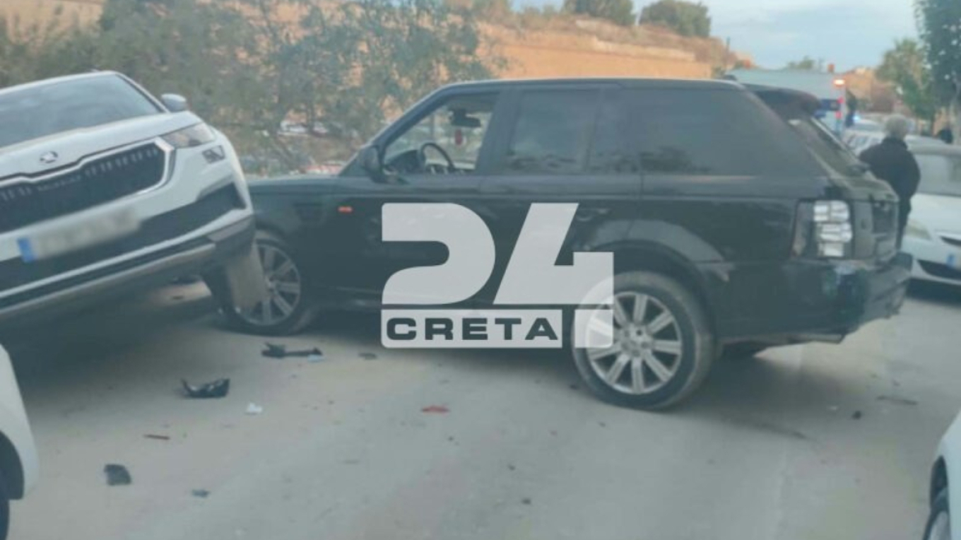 Μεθυσμένος οδηγός παρέσυρε με το αυτοκίνητό του επτά οχήματα στα Χανιά