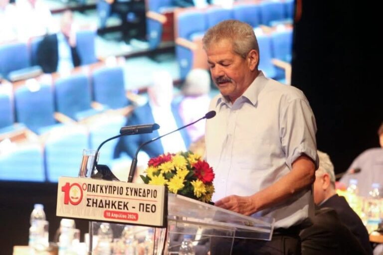 Θλίψη και οδύνη στην ΠΕΟ: Έφυγε από τη ζωή ο «βετεράνος συνδικαλιστή» Αντώνης Νεοφύτου