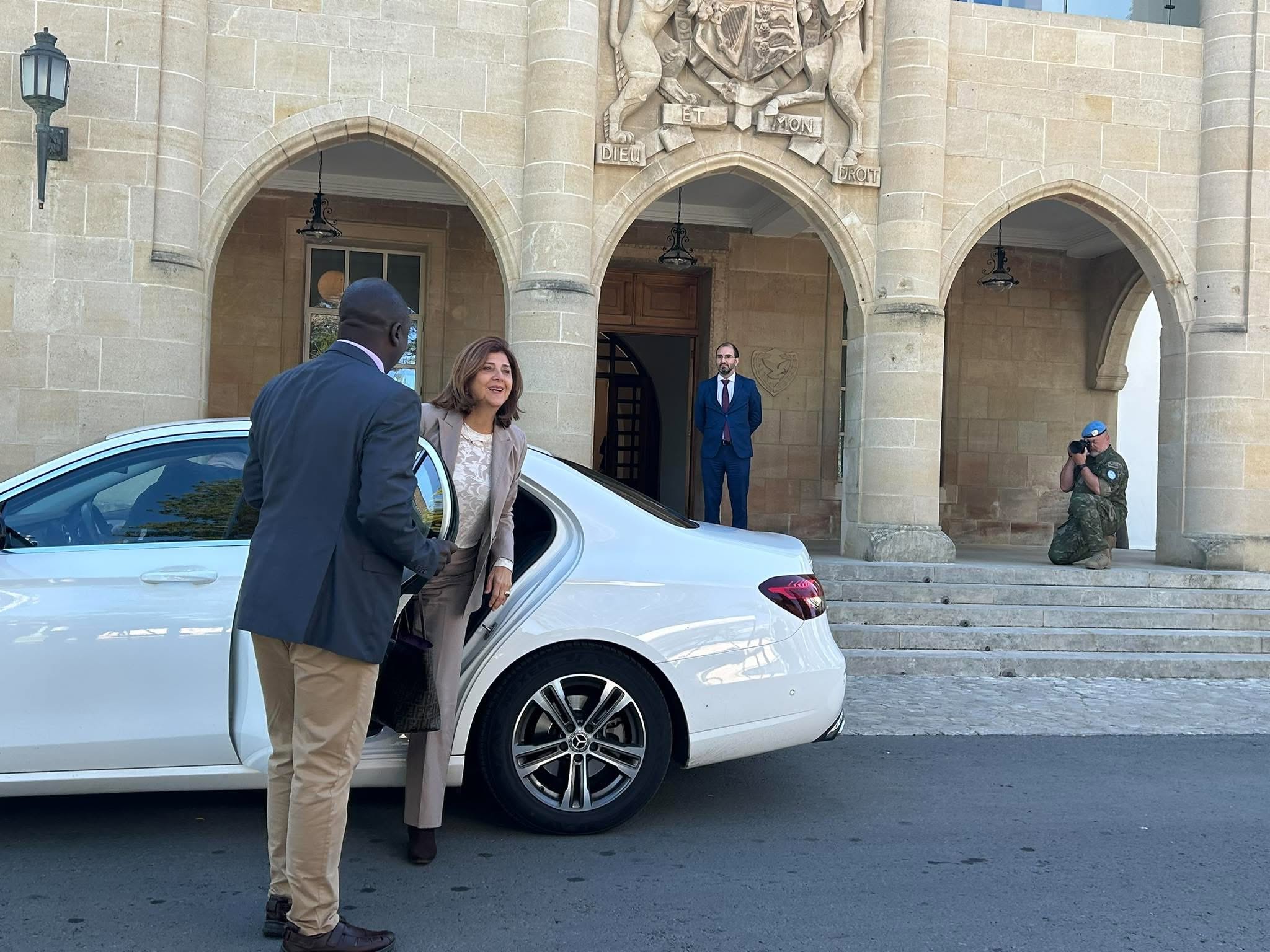 Η Ολγκίν στο Προεδρικό: Πρώτη συνάντηση επί κυπριακού εδάφους με Χριστοδουλίδη, μετά την επίσκεψη Γκουτέρες στη Λευκωσία