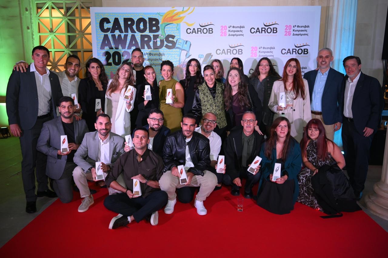 15 βραβεία για την Action Global Communications στα Carob Awards 2026, οι κατηγορίες που ξεχώρισε