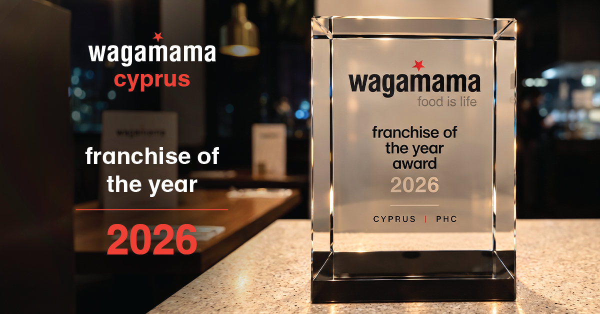 Franchisee of the Year 2026: Τα wagamama Κύπρου στην κορυφή