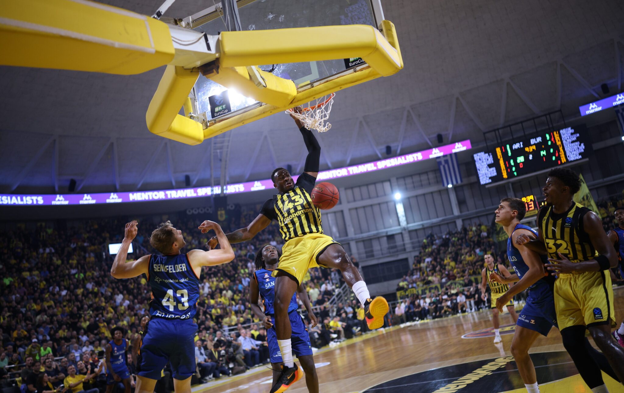 Άρης από τα παλιά, έστησε πάρτι στο «Nick Galis Hall» απέναντι στην Μπούργος για το 2/2 στο Eurocup