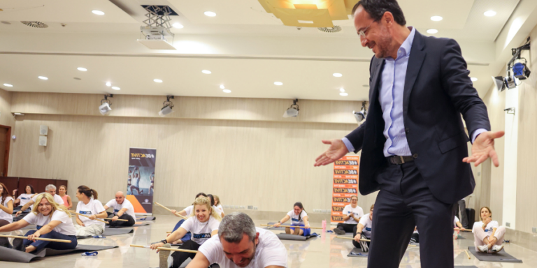 Ελένη Πετρουλάκη: Έκανε το Προεδρικό… γυμναστήριο – Η πρωινή προπόνηση στο πλαίσιο του BeActive