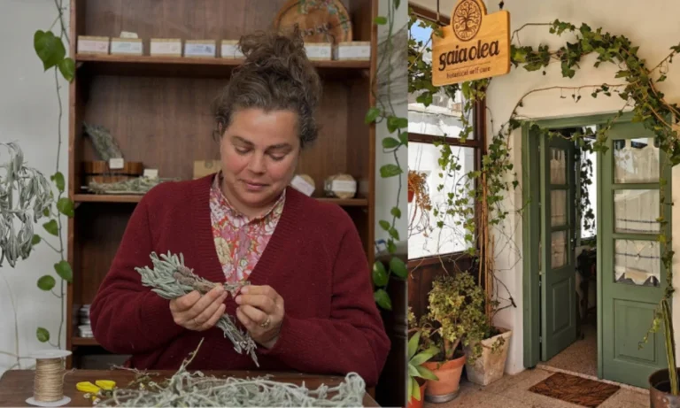 H Κύπρια πίσω από το Gaia Olea, το brand φυσικών καλλυντικών που δημιουργήθηκε στην Καλαβασό