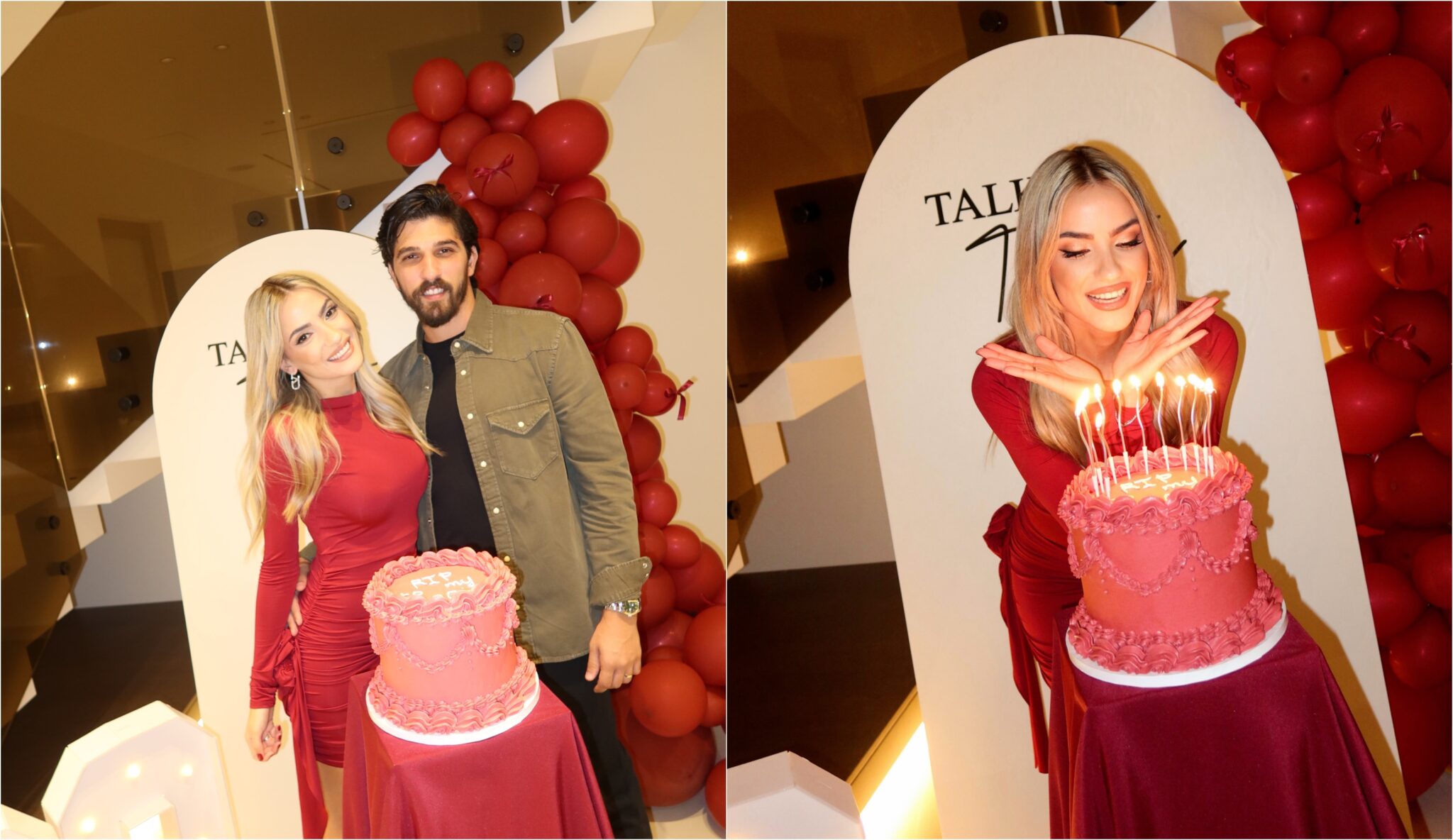 Ειρήνη Καραντώνη: Το εντυπωσιακό birthday party με κόκκινο glam και εντυπωσιακές λεπτομέρειες