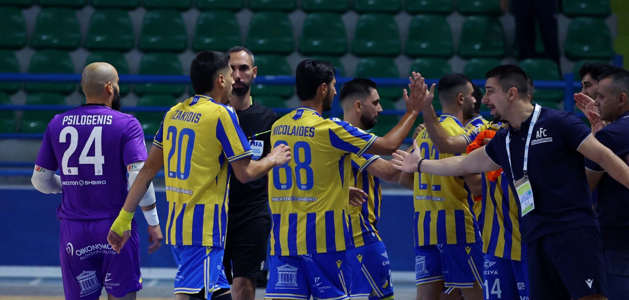 Πρωτάθλημα Futsal: Επιβλητικό πέρασμα του ΑΠΟΕΛ από τη Λεμεσό – Νίκες για Ομόνοια και ΑΕΚ