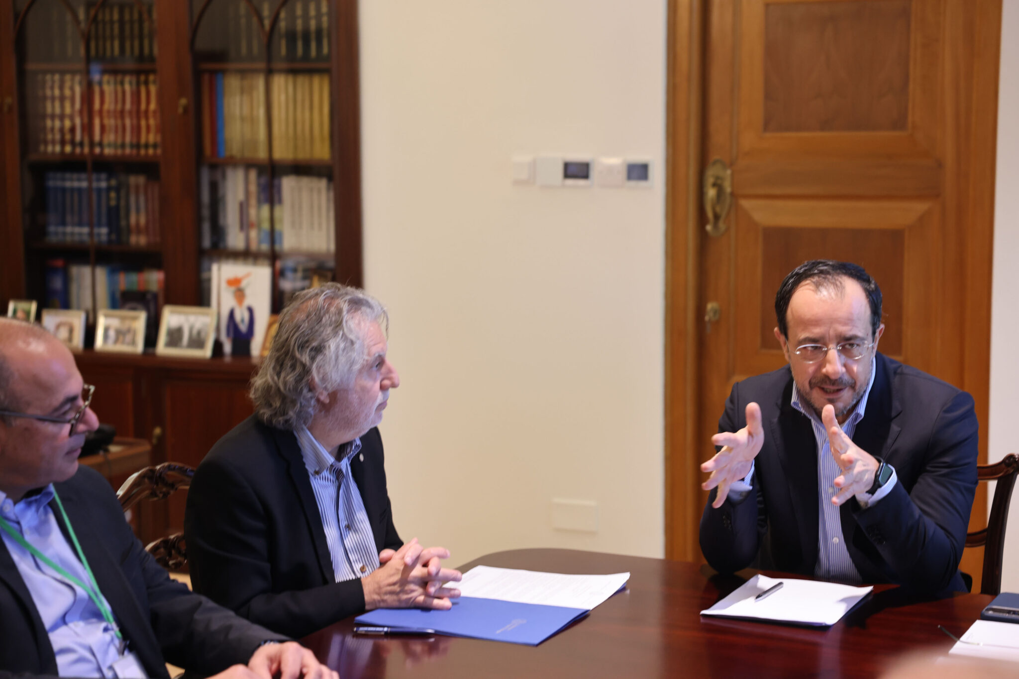 Είδε το Διοικητικό Συμβούλιου του ΠΙΣ ο ΠτΔ: «Υγεία και Παιδεία οι πιο σημαντικοί τομείς στους οποίους επενδύουμε ως κράτος»