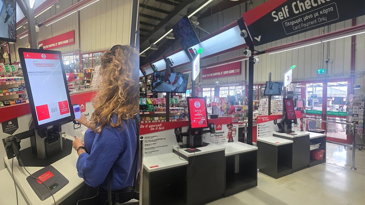 Νέα εποχή στις αγορές από τα SuperHome Center με Self-Checkout