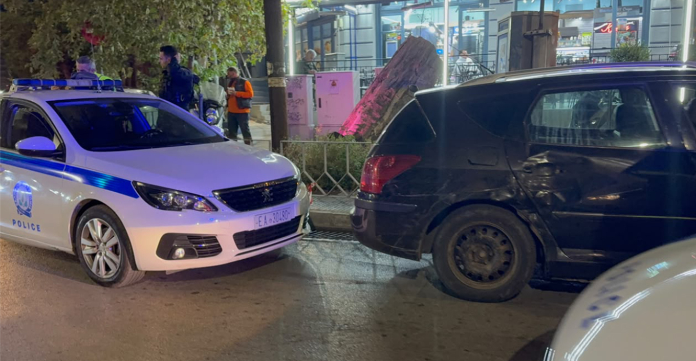 Επεισοδιακή καταδίωξη αυτοκινήτου στη Θεσσαλονίκη με επτά μετανάστες