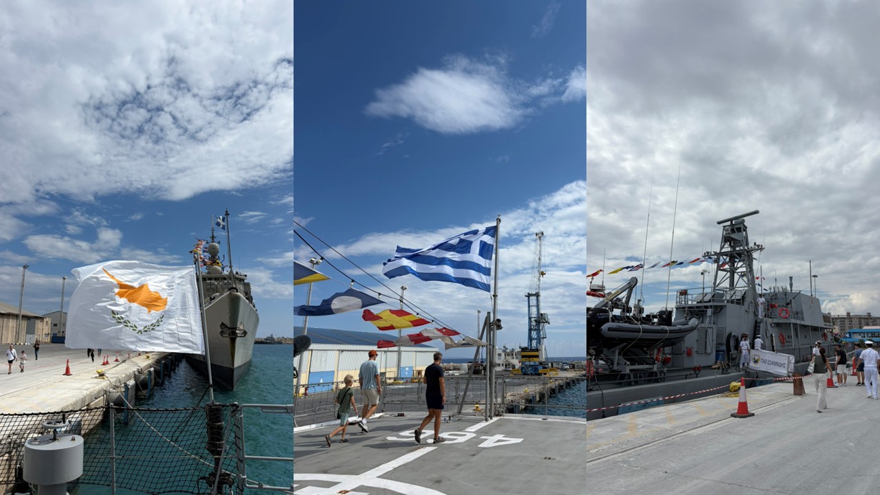 ΦΩΤΟ: Κοσμοσυρροή στο λιμάνι Λάρνακας για τον «ΙΩΑΝΝΙΔΗ» και τον «ΝΙΚΗΦΟΡΟ ΦΩΚΑ»