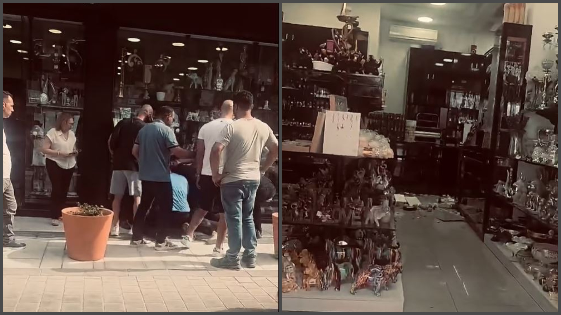 ΒΙΝΤΕΟ: Η στιγμή που πολίτες ακινητοποιούν ύποπτο για κλοπή από κατάστημα στο κέντρο της Λάρνακας