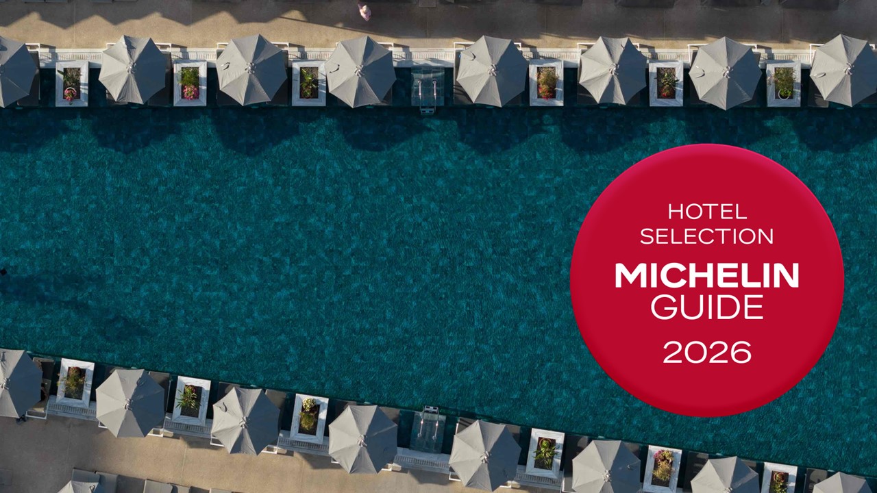 Τρία ξενοδοχεία της Louis Hotels αναγνωρίζονται από το MICHELIN Guide