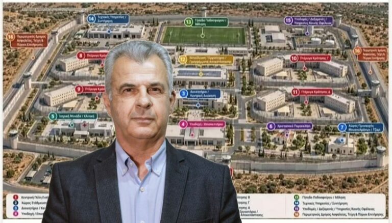 Φυτιρής για σχέδιο νέων Φυλακών: Ναι είναι AI, αλλά δεν είναι το masterplan