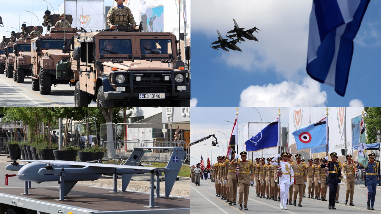 BARAK-MX, ελληνικά F-16, πεζοναύτες και διεθνής παρουσία: Όσα ξεχώρισαν στη μεγάλη στρατιωτική παρέλαση (ΦΩΤΟ)
